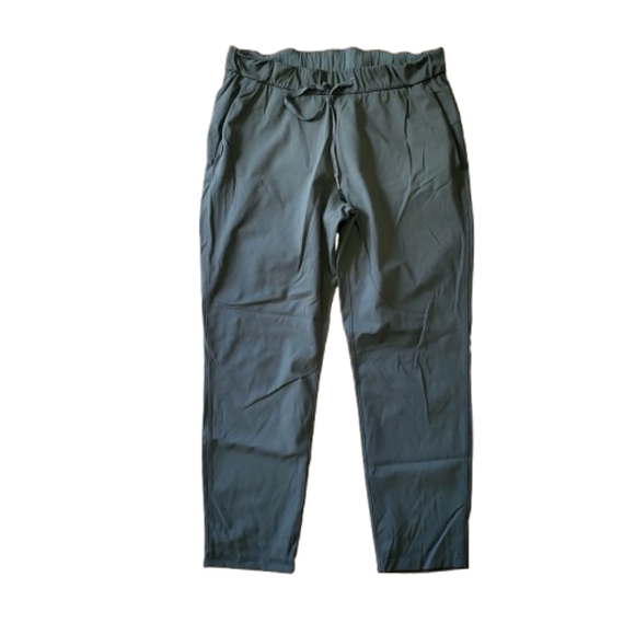 Lululemon On the Fly Pant 7/8 Dark Olive Green W5ALWS Women's Size 10 - Picture 1 of 11